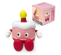 Fisura - Lampe de Nuit Enfant “Tarte”. Lampe de Nuit Originale avec contrôle Tactile de la lumière. 2 Modes d’éclairage. Lampe Anti-Peur pour bébé. Cadeau pour Enfants.