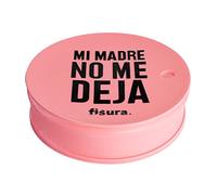 Fisura - Lot de 5 capote de verre anti-drogue "mi madre". Protège-boisson anti-débordement rose original. Capuchon réutilisable. Protection de gobelet anti-drogue en silicone BPA free. 5 pièces.