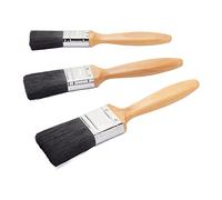 Fit For The Job Ensemble de 3 pinceaux Professional pour Une Finition Lisse avec des peintures-émulsions à Aspect Brillant et satiné sur Les Murs, plafonds, Meubles, Bois et métal