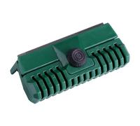 FITEGBAPY Outil de guidage de chaîne de tronçonneuse | Accessoire universel pour rail en acier fin 11 x 6 x 4 cm | Aiguise les côtés de scie et chanfreineurs pour pelouse/jardin | Comprend une jauge