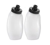 Fitletic - Lot de 2 Gourdes de Remplacement 360 ML - Valve Automatique - sans BPA - Lavable au Lave-Vaisselle - Compatible Ceintures d'Hydratation FITLETIC HD08 - Idéal pour Sport et Fitness