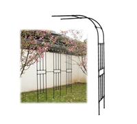 Fitlin Arche de Jardin en métal for Plantes grimpantes, Treillis Demi-Arche résistant aux intempéries, Montage Facile, Largeur 60300cm, Hauteur 240cm.(W270xH240cm/W8.8xH7.9ft)