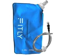 FITLY Bouteille d'eau souple | Rétrécit au fur et à mesure que vous buvez | Bouteille d'eau pliable idéale pour la course, la randonnée, le vélo, l'escalade et les activités rigoureuses
