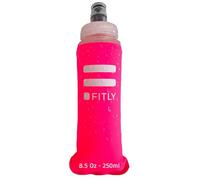 FITLY Flask 250 ml Pink - Gourde Souple Pour Sac D'hydratation De Course - Idéal pour Le Running, Vélo - Bouteille D'eau Pliable pour Utilisation en Extérieur - Flasque souple pour l'hydratation