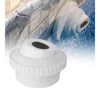 FiTspi Buses de jet de piscine de 1,9 cm, SP1419D, jet d'entrée directionnel à globe oculaire, pièces de rechange pour piscine avec filetage MIP de 3,8 cm, accessoires de piscine pour nettoyage