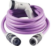 FITT IKON Tuyau d'arrosage extensible de 25 m Compact et léger Prêt à l'emploi avec pistolet multifonctions Lavander
