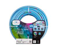 FITT NTS JEANS 1/2" (12,5 mm) 20 m - Tuyau d'Arrosage de Jardin robuste et malléable Bleu clair pour une Utilisation intensive