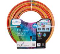 FITT NTS RED 1/2" (12,5 mm) 30m, Tuyau d'arrosage de jardin solide et malléable