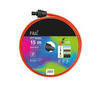 FITT SPRIZZY 15m - Tuyau d’Arrosage perforé à trois voies pour Arrosage à jet et à imprégnation des Surfaces étroites et longues. Usage domestique