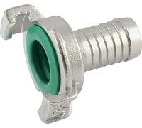 Fittingteile - Raccord rapide GeKa 40 mm avec raccord de tuyau en acier inoxydable (modèle : A1 ES - 32 mm).