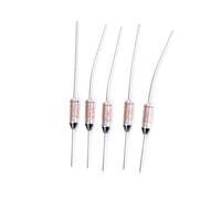 Fituenly 5pcs/lot Fusible Thermique Coupures Thermiques Fusibles de température à Coque métallique 10A 250V 192°C