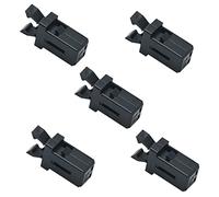 Fituenly Lot De 5 Fermoirs De Rechange pour Couvercle De Poubelle, Étanches Tactiles, pour Poubelles De Cuisine, Boîtes De Rangement Étuis À Lunettes