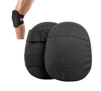 FIUTEKO Genouillère Travail 1 Paire - Protege Genoux avec Coque PE, Genouillères Professionnelles, Work Knee Pad pour Jardinage, Carreleur, Travaux, Pantalon de Travail, Bricolage, Sol, Noir