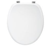 Paris Prix Siège de WC Five Simply Smart en bois 37 x 43 cm Blanc