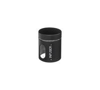 Five - Bocal en métal Noir et Verre UBLO 600 ML