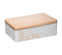 Five - Boîte à Sucre en morceaux en métal déco en relief