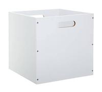Five - Boîte de Rangement en Bois Blanc 31 x 31 cm