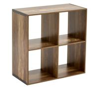 5five Étagère 4 cases Mix n modul Indus – Effet bois foncé