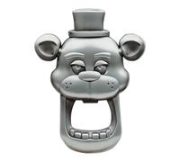 Five Nights at Freddy’s - Décapsuleur Magnétique Officiel - Accessoire Métal de Cuisine avec Aimant Puissant - Cadeau pour Fans de FNAF, Gamers et Collectionneurs
