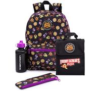 Five Nights at Freddy's Sac à dos Set Enfants 4 Pièce Boîte à lunch Bouteille d'eau