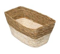 Boîte de rangement tressée - Naturel