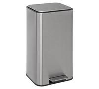 Five - Poubelle 30 litres Safir en Métal INOX Ouverture à pédale