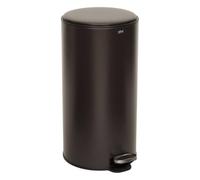 Five - Poubelle ronde 30 Litres en Métal Noir charbon