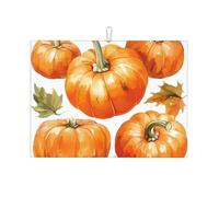 Five Pumpkins Group Grand tapis de séchage pour vaisselle 45,7 x 61 cm, super absorbant et lavable en machine