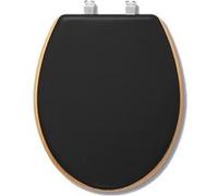 5five - abattant WC Modern Color Gris Charbon en Bois