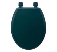 FIVE Simply Smart - Abattant WC en Bois "Luxe" 48cm Bleu Pétrole