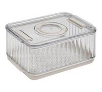 FIVE Simply Smart - Bac de Rangement Frigo Dateur "Streaks" 12x18cm Transparent Transparent