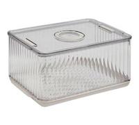 FIVE Simply Smart - Bac Rangement Frigo Dateur "Streaks" 18x26cm Transparent Transparent