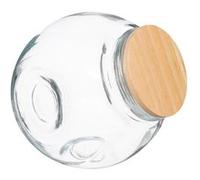 FIVE Simply Smart - Bocal à Bonbons en Verre "Bois" 2,1L Transparent Transparent G