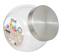 Generique Bocal en verre à bonbons 5 five simply smart - couvercle inox 650 ml