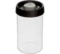 FIVE Simply Smart - Bocal en Verre "Hermet" 1L Transparent & Noir G