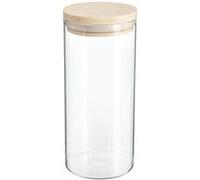 FIVE Simply Smart - Bocal en Verre Pops 1,3L Transparent & Naturel Transparent G