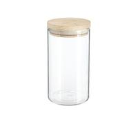 Paris Prix Bocal Secret de gourmet – Verre et bois hermétique 1 L