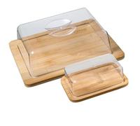 FIVE Simply Smart - Boîte à Fromage & Beurrier "Bambou" 24cm Naturel