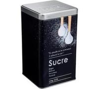 5five - boîte à sucre poudre métal black edition noir