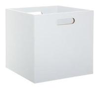 Five - Boîte de Rangement en Bois Blanc 31 x 31 cm