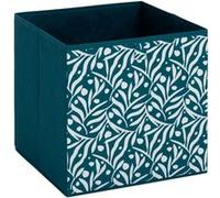 FIVE Simply Smart - Boîte de Rangement Réversible "Lauria" 31x31cm Bleu Pétrole Bleu G