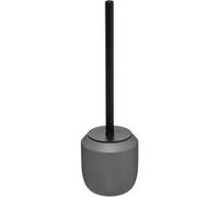 Paris Prix Brosse WC Design Trio 38 cm avec support en résine Gris