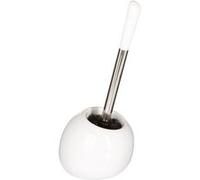 AC-Déco Brosse WC Boule Blanche Céramique 36 cm