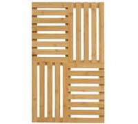 FIVE Simply Smart - Caillebotis en Bambou "Antidérapant" 33x55cm Naturel Beige