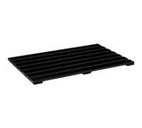 Tapis de bain caillebotis noir en bambou 53x36cm - 5 five simply smart
