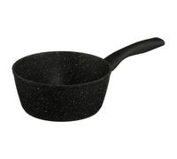 Secret de Gourmet Casserole alu forgé revêtement pierre 18 cm Noir