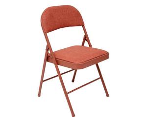 Five Simply Smart - Chaise pliante en tissu chiné FLEXY - Sienne