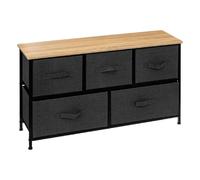 Five simply smart commode 5 tiroirs - Gris foncé
