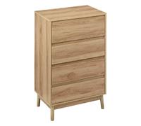 Five simply smart Commode Abana 4 tiroirs - Naturel