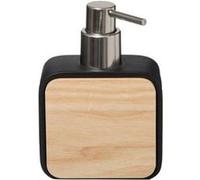 FIVE Simply Smart - Distributeur de Savon Design "Natureo" 14cm Noir Noir G
